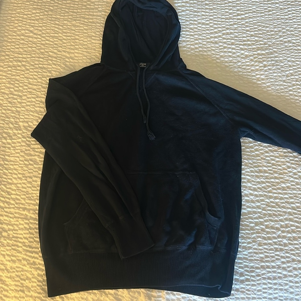 J Crew Cotton Pocket Sweater